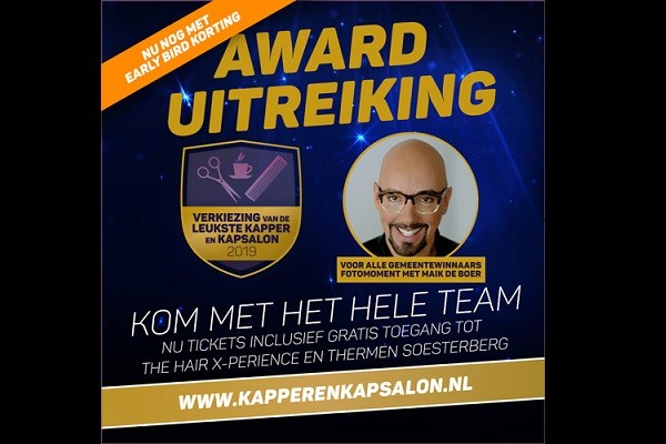 Recordeditie Verkiezing van de Leukste Kapper en Kapsalon