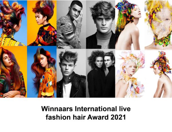 Hairartists Mark van Westerop & Louise Vlaar winnaars van International live fashion hair Award 2021