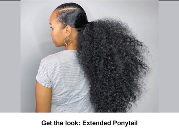 GET THE LOOK: EXTENDED PONYTAIL