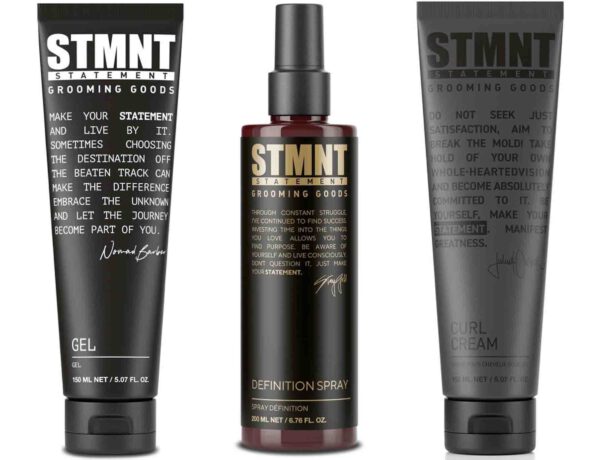 de nieuwste groomingproducten van STMNT